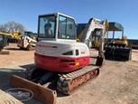 Back of used Excavator,Used Takeuchi,Side of used Takeuchi,Used Takeuchi Excavator in yard